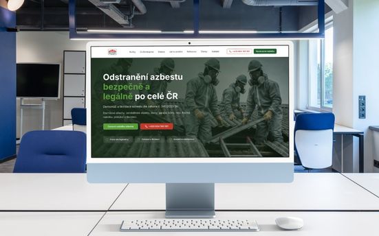 Profi Odstranění Azbestu - firemní web specializované firmy na bezpečné odstranění azbestu